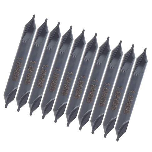 10PCS A Type Center Drill Bit HSS Center Drill Bit Linear Moving Parts Industrial Supplies for Bench Drills in Saudi Arabia