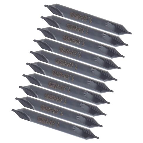 10PCS A Type Center Drill Bit HSS Center Drill Bit Linear Moving Parts Industrial Supplies for Bench Drills in Saudi Arabia