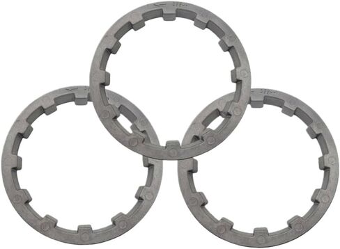 3Pcs 6G5-45384 Lower Unit Lock Ring Spanner Nut Compatible with 111mm X 2.0 Propeller Shaft Bearing Housing for 150HP-225HP Engines 6G5-45384-00 in Saudi Arabia