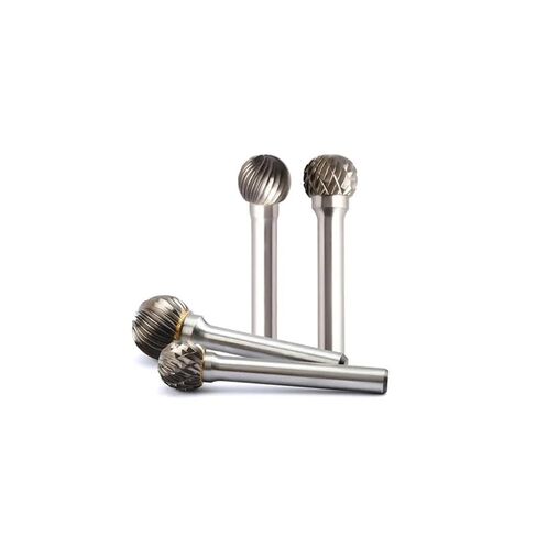 Durable Carbide Rotary File Tungsten Steel Grinding Head Milling Cutter Ball Type D Type Tool(D1009M06) in Saudi Arabia