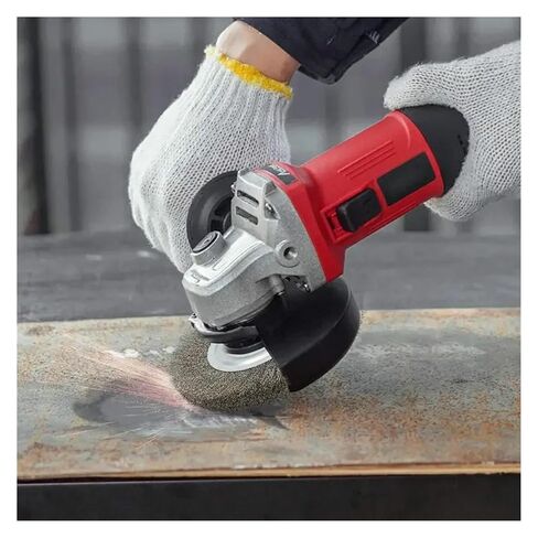 فرشاة عجلة سلكية مسطحة من الفولاذ المقاوم للصدأ مقاس 125 مم - أداة دوارة شديدة التحمل in Kuwait