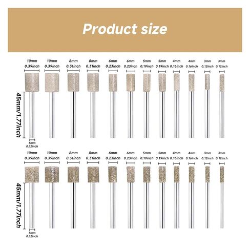 مجموعة أدوات دوارة لملف الماس ونحت الحجر in Kuwait