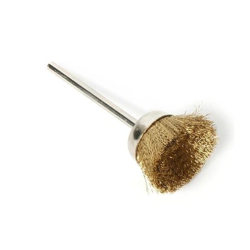 10 قطعة/الوحدة فرشاة نحاسية أسلاك الفولاذ عجلة فرش لتنظيف الأسطح المعدنية فرشاة تلميع in Kuwait