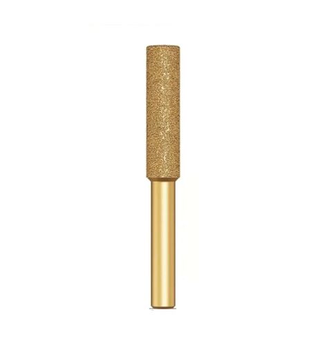Vacuum Brazed Diamond Grinding Head Burrs Engraving Drill Bits Stone Alloy Jade Peeling Cast Iron Polishing Carving Tools(Bullet 6x6) in Saudi Arabia