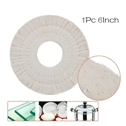 150mm Cotton Airway Buffing Wheel Polishing Pad Compound Tool in Saudi Arabia