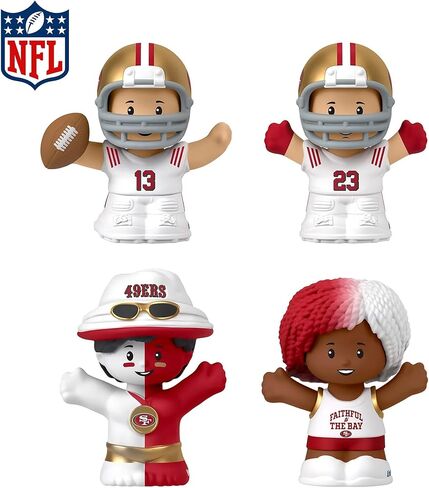 Little People Collector San Francisco 49Ers Officially Licensed NFL Special Edition Set, Series 2 in Saudi Arabia
