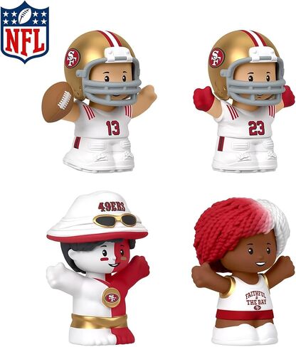 Little People Collector San Francisco 49Ers Officially Licensed NFL Special Edition Set, Series 2 in Saudi Arabia