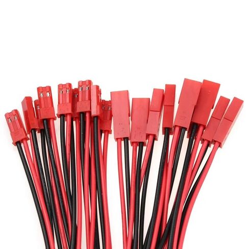 40pcs Male&Female Connector JST Plug Cable DIY 2 Pin Connectors Terminals in Kuwait
