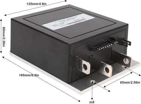 SIXRUN Cart Motor Controller 36VDC 300A 9 Pins 5 Terminals 1206SX for EZ‑ TXT Medalist 1995 to 2000 Cart Motor Controller in Saudi Arabia