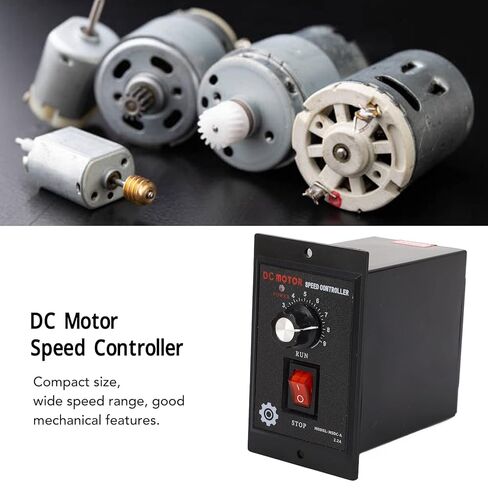 Motor Control Switch, Easy Sensitive DC Motor Speed Controller 110V DC Output for 200W 300W 400W Motors(400W) in Saudi Arabia