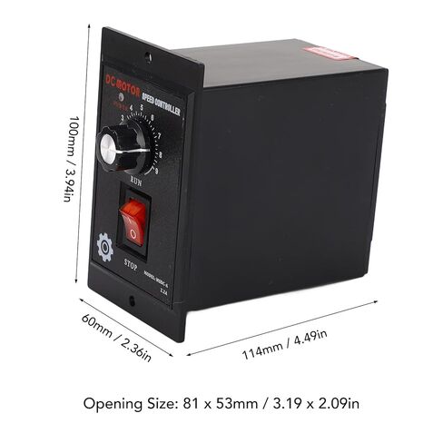 Motor Control Switch, Easy Sensitive DC Motor Speed Controller 110V DC Output for 200W 300W 400W Motors(400W) in Saudi Arabia