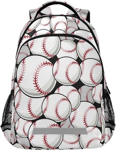 panksolu Skull & Sunflowers Backpacks Lightweight Laptop Backpack School Book Bag Travel Hiking Daypack for Women Men Teens Kids One Size in Kuwait