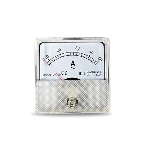 YT60 AC Ammeter Voltmeter DC Meter DC2A AC5A DC50V AC300V AC500V DH 1Pcs(DC 5A) in Saudi Arabia