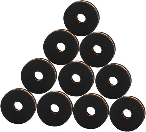 LIFKOME 10Pcs Drum Kit Felt Pad Set Non-slip Cymbal Protection Accessories for Drum Prevent Collision and Enhance Sound Quality in Saudi Arabia