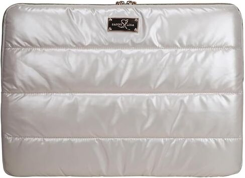 14 Inch Laptop Sleeve, Chevron Printed Protective Case with Buttery Soft Anti-Scratch Lining in Saudi Arabia