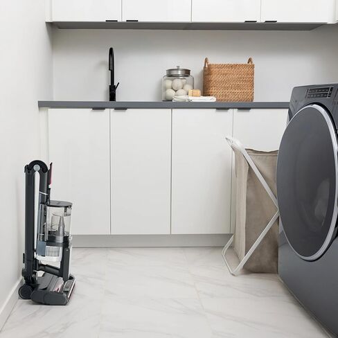 مكنسة Shark Stratos اللاسلكية المزودة بتقنية Clean Sense IQ وDuoClean PowerFins، وعصا MultiFlex، وتتضمن أداة شق الغبار وفرشاة مضادة للحساسية، وقت تشغيل يصل إلى 40 دقيقة (متجدد) in Saudi Arabia