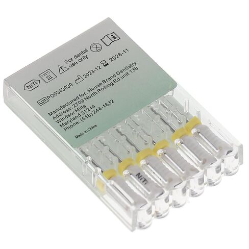 400325 HSB Endodontic K-Files NiTi 25mm #45 6/Pk in Saudi Arabia