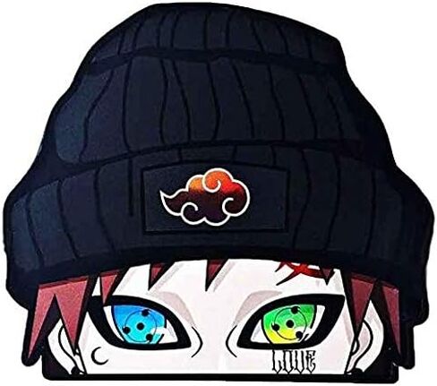 Gaara Peeker Anime Peeking - Sticker Graphic - Weatherproof & Long Lasting Sticker in Saudi Arabia