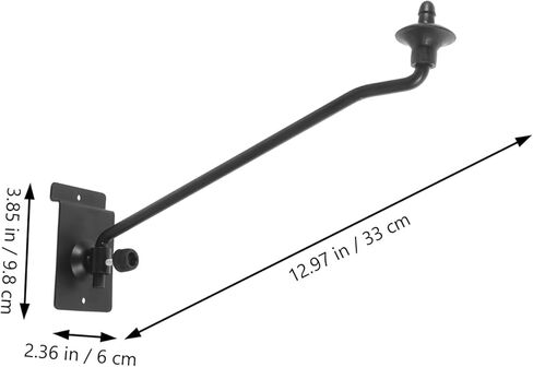 Yardwe Cymbal Wall Bracket Arm Hanger Space Saving Drum Cymbal Holder for Efficient Storage Easy Installation Multi Functional Design for Home Office and Shop Use in Saudi Arabia