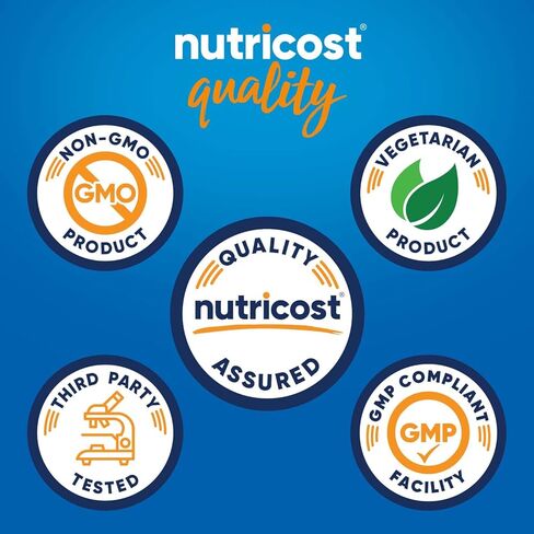 Nutricost الكركم مع BioPerine (2,300 مجم) 90 كبسولة - 95% كوركومينويد ومستخلص الفلفل الأسود BioPerine، نباتي، خالي من الكائنات المعدلة وراثيًا، 30 وجبة in Kuwait