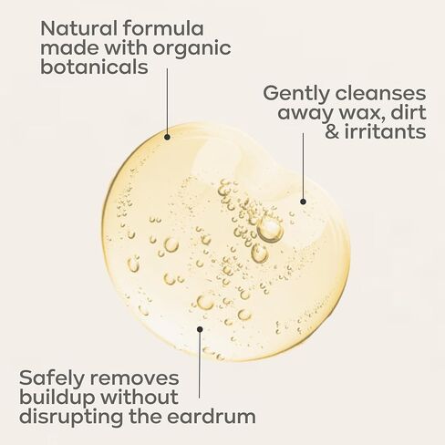 حزمة العناية الكاملة بالأذن للأطفال من Wally's Natural Kids، قطرات زيت الأذن، 0.5 أونصة سائلة، مقشر الأذن وإسفنجة تنظيف قابلة لإعادة الاستخدام، 2 أونصة سائلة، يتم استشارة طبيب الأطفال، يدعم الأذنين الصحية، آمن للأطفال بعمر 3 سنوات فما فوق in Kuwait