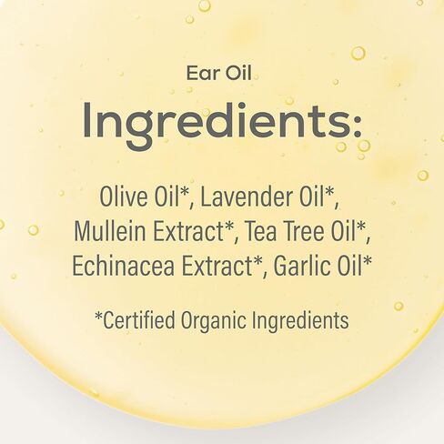 حزمة العناية الكاملة بالأذن للأطفال من Wally's Natural Kids، قطرات زيت الأذن، 0.5 أونصة سائلة، مقشر الأذن وإسفنجة تنظيف قابلة لإعادة الاستخدام، 2 أونصة سائلة، يتم استشارة طبيب الأطفال، يدعم الأذنين الصحية، آمن للأطفال بعمر 3 سنوات فما فوق in Kuwait