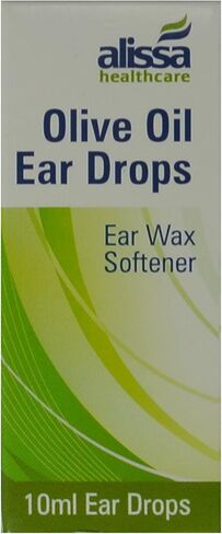 1 x Olive Oil Ear Wax Drops Softens Removes Wax 10ml (1 Pack)F in Saudi Arabia