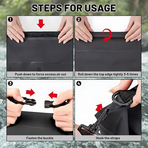 Waterproof Dry Bag,Sea Turtle Starfish Nautical Small Waterproof Backpack 2L/5L/10L/20L/30L/40L Floating Lightweight Bags for Kayaking, Boating, Fishing, Swimming Camping with Waterproof Phone Case in Saudi Arabia