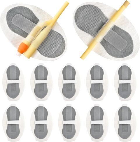 10 قطع من جهاز تثبيت قسطرة فولي، حامل أنبوب قسطرة حقيبة الساق البولية، لوازم القسطرة لأنبوب تغذية فردي/مزدوج/أنبوب تغذية، حامل أكياس قسطرة بولية لاصقة، أزرق in Kuwait