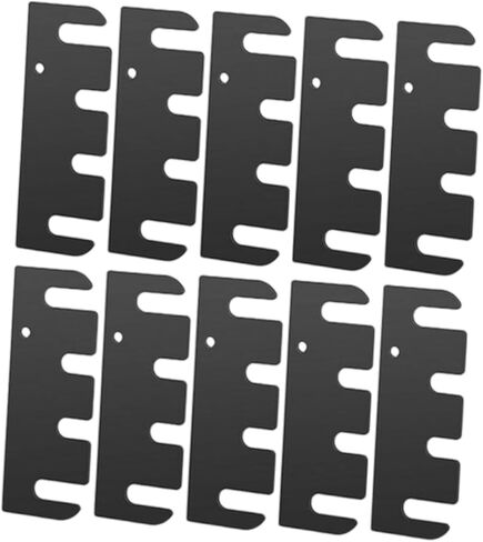 Qianly 10 قطعة مفصل الباب الحشوات مفصل الباب طقم تصليح مفصلات الأجهزة الفواصل جوانات للأثاث غرفة المنزل درج تركيب خزانة in Kuwait