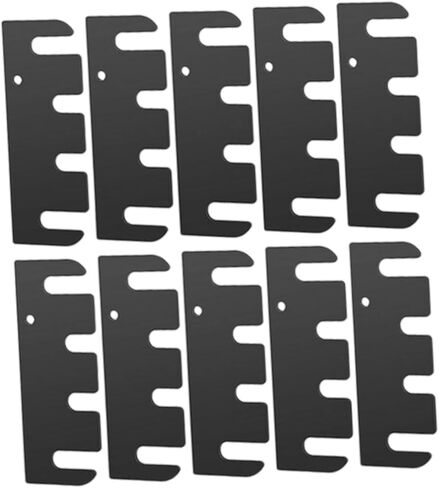 Qianly 10 قطعة مفصل الباب الحشوات مفصل الباب طقم تصليح مفصلات الأجهزة الفواصل جوانات للأثاث غرفة المنزل درج تركيب خزانة in Kuwait