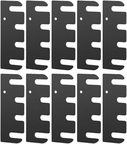 Qianly 10 قطعة مفصل الباب الحشوات مفصل الباب طقم تصليح مفصلات الأجهزة الفواصل جوانات للأثاث غرفة المنزل درج تركيب خزانة in Kuwait