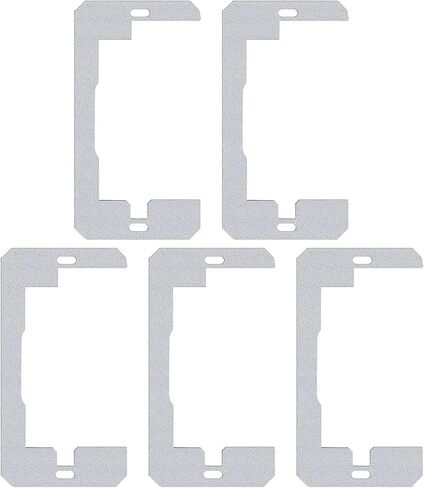 PANGBOER Ugrades حشوات المنافذ المعدنية الملحقات الكهربائية العامة للتسوية الدقيقة ومحاذاة لوحة الحائط بشكل سلس in Kuwait