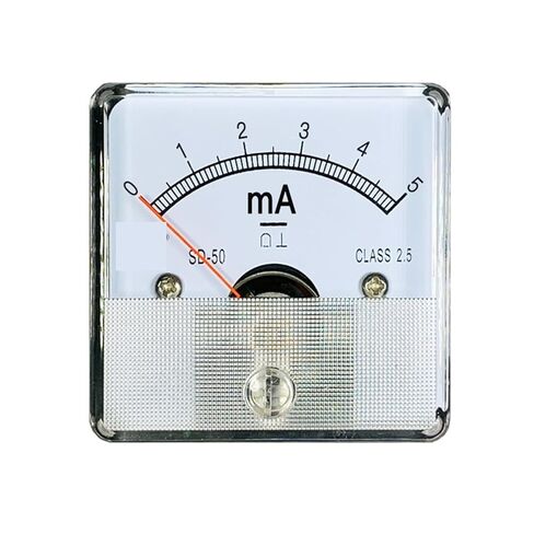 SD50 DC Milliammeter 1ma 20ma 30ma 50ma Pointer Ammeter DH50 DH45 Amperes 1Pcs(DC 30mA) in Saudi Arabia