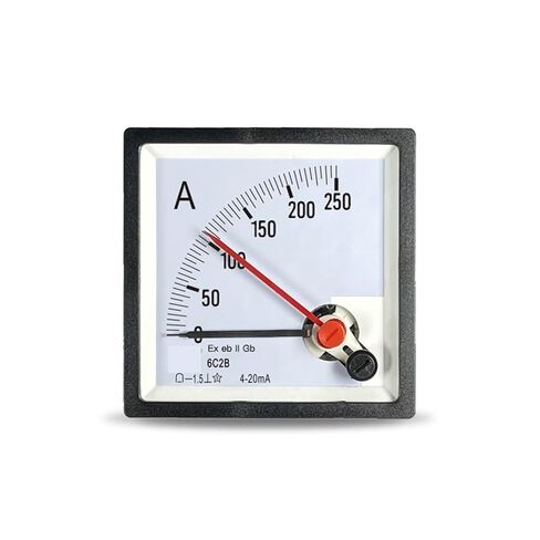 6C2B 4-20mA Input Two-pin Ammeter AC-DC 10A 20A 30A 50A CP80 BE80 1Pcs(DC 20A 4-20mA) in Saudi Arabia