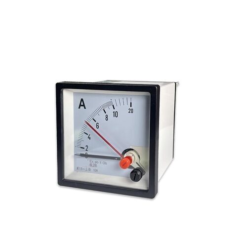 6C2B 4-20mA Input Two-pin Ammeter AC-DC 10A 20A 30A 50A CP80 BE80 1Pcs(DC 20A 4-20mA) in Saudi Arabia