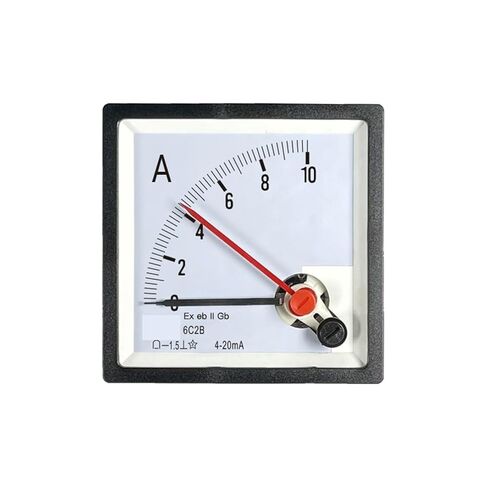 6C2B 4-20mA Input Two-pin Ammeter AC-DC 10A 20A 30A 50A CP80 BE80 1Pcs(DC 20A 4-20mA) in Saudi Arabia