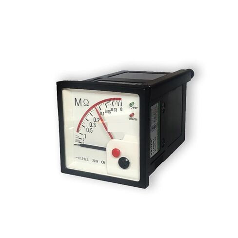 جهاز اختبار عزل التيار المتردد F72-BMΩ: مدخل 220 فولت 8Ω مؤشر مزدوج بزاوية واسعة أبعاد الأداة التناظرية 72 × 72 مم قطعة واحدة in Saudi Arabia