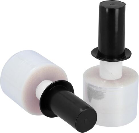 Stretch Wrap Film, Spinner Handle Shrink Wrap, Clear, 3 Inch x 700 Feet, 120 Gauge, 18 Pack in Saudi Arabia