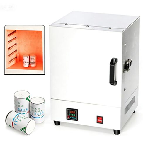 Precision Muffle Furnace 2000W, 0-1150°C Temperature Control, Extra-Large Capacity, 50/60Hz, 4-Side Uniform Heating for Lab Applications in Kuwait