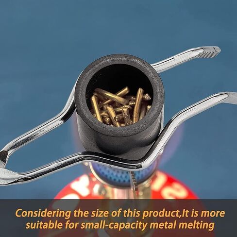 9 Piece Metal Melting Casting Kit with Graphite Crucible, Ingot Molds, Tongs, and Honeycomb Solder Plate for Gold Silver Copper in Saudi Arabia