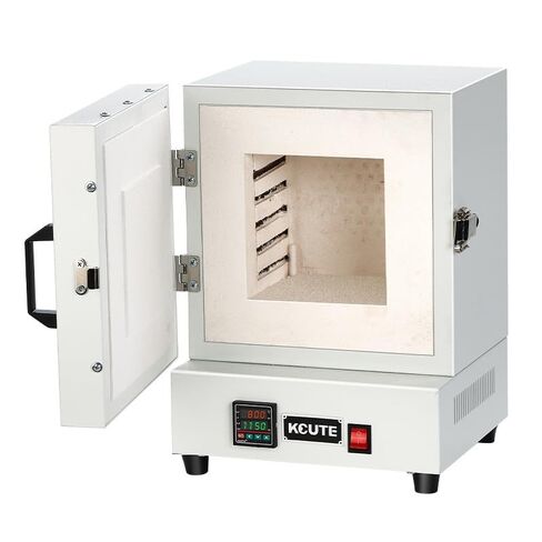 Laboratory Muffle Furnace, 2000W Muffle Furnace High Temperature Burnout Oven Integrated 1150℃ Integrated Intelligent Box Furnace for Jewelry/Plaster Processing in Kuwait