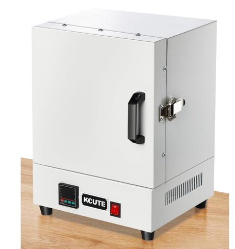 Laboratory Muffle Furnace, 2000W Muffle Furnace High Temperature Burnout Oven Integrated 1150℃ Integrated Intelligent Box Furnace for Jewelry/Plaster Processing in Kuwait