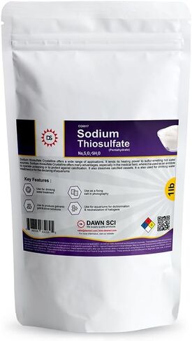 ثيوكبريتات الصوديوم (بنتاهيدرات)، مزيل الكلور، 1 رطل in Kuwait