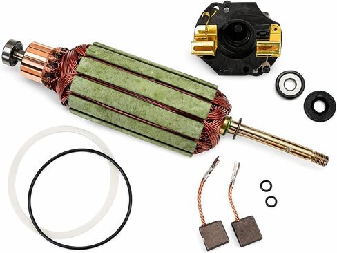 2770128 Armature Brush Plate Seal Kit FOR Minn Kota 70 lb 24 Volt Motor Upgrade Kit 92-100-128 Armature Replacement with Brushes Springs Seal Kit in Kuwait