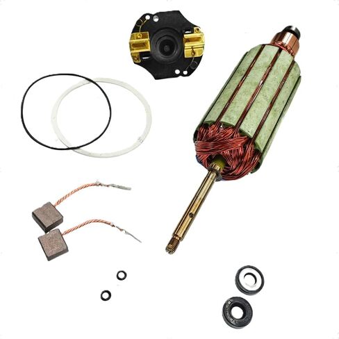 2770128 Armature Brush Plate Seal Kit FOR Minn Kota 70 lb 24 Volt Motor Upgrade Kit 92-100-128 Armature Replacement with Brushes Springs Seal Kit in Kuwait