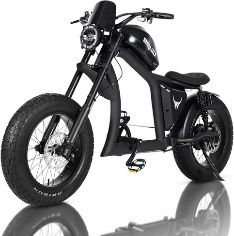 BIGNIU BG-X Electric Bike for Adults,1500W Brushless Motor 48V/31.5Ah Up to 40 Miles E-Bike Front/Rear Turn Signal Dual Suspension Ebikes in Saudi Arabia