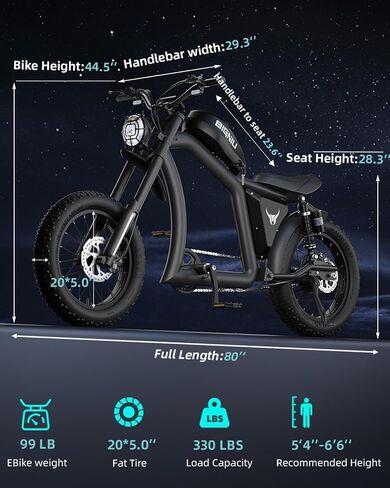 BIGNIU BG-X Electric Bike for Adults,1500W Brushless Motor 48V/31.5Ah Up to 40 Miles E-Bike Front/Rear Turn Signal Dual Suspension Ebikes in Saudi Arabia
