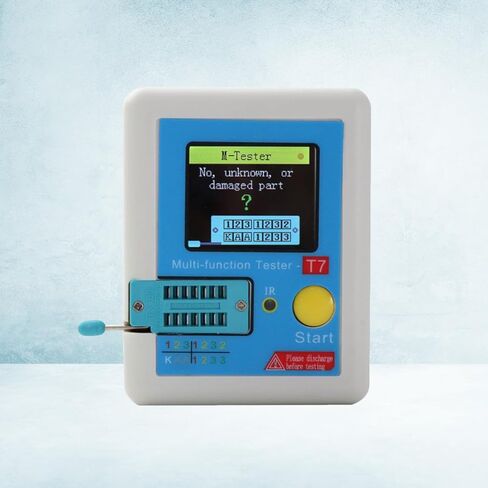 SEWACC Professional Inductance Capacitance Resistance Meter with Multicolor Screen One-Button Auto Detection Semiconductor Tester for NPN PNP MOSFET Diode Triode JFET and Battery in Saudi Arabia
