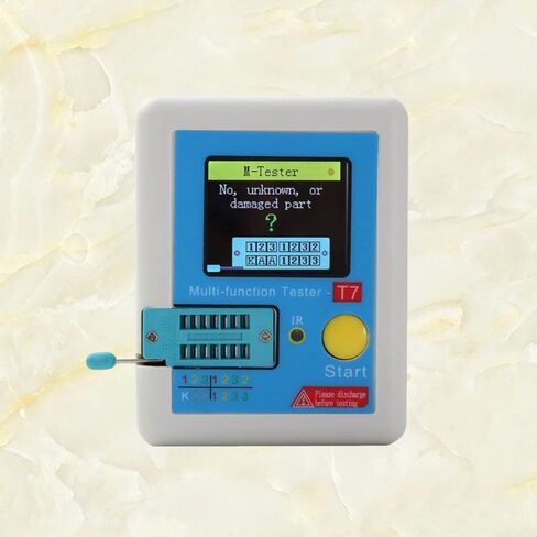 SEWACC Professional Inductance Capacitance Resistance Meter with Multicolor Screen One-Button Auto Detection Semiconductor Tester for NPN PNP MOSFET Diode Triode JFET and Battery in Saudi Arabia